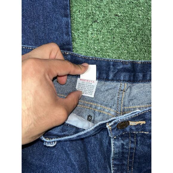 Vintage Calvin Klein Straight Jeans Mens Size 36x31 - Picture 5 of 8